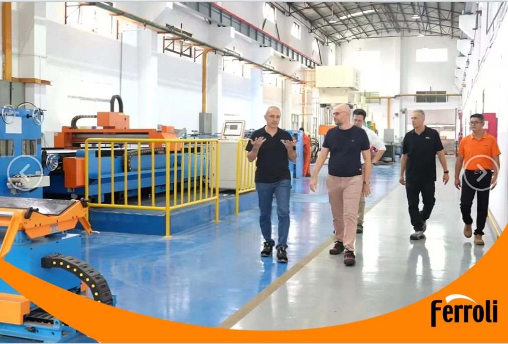 asiagameCEO一行莅临中国区广东生产基地视察